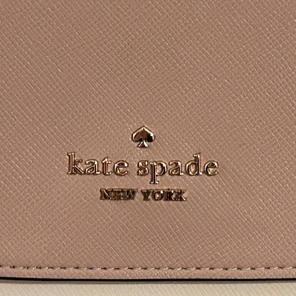 Kate Spade Perry Leather Blush Crossbody Bag